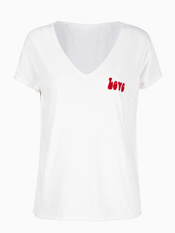 T-Shirt LOVE von FIVE JEANS