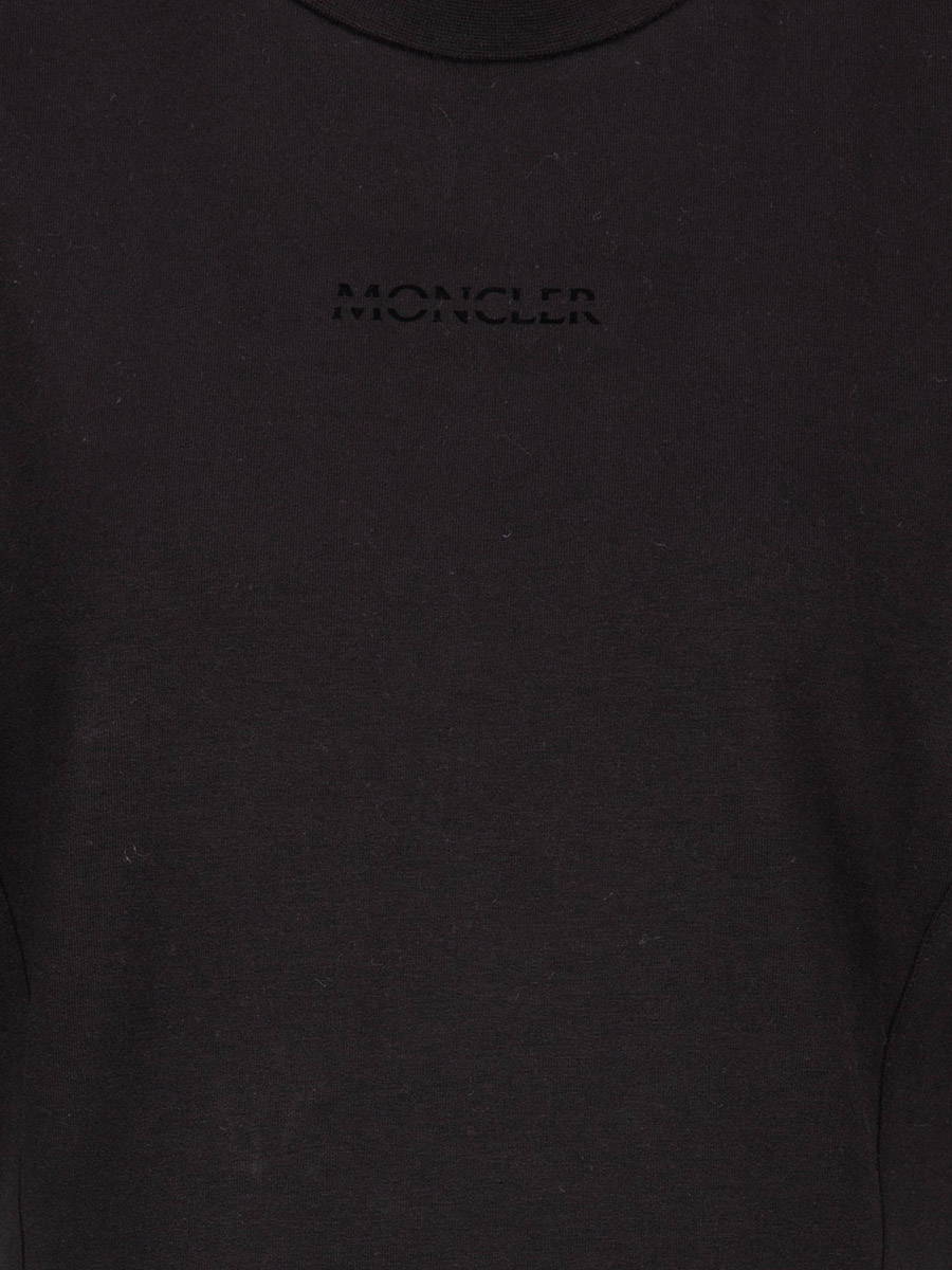 T-Shirt Kleid mit Logo von Moncler