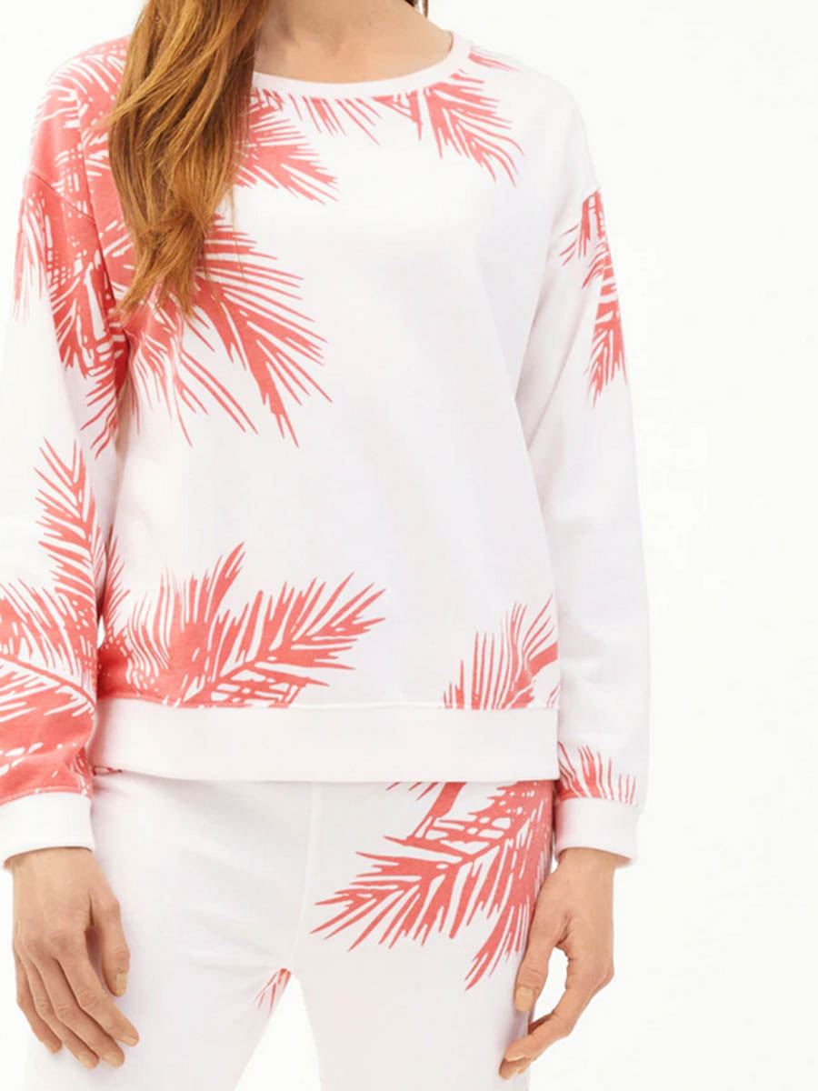 Sweatshirt mit Palmenprint von JUVIA