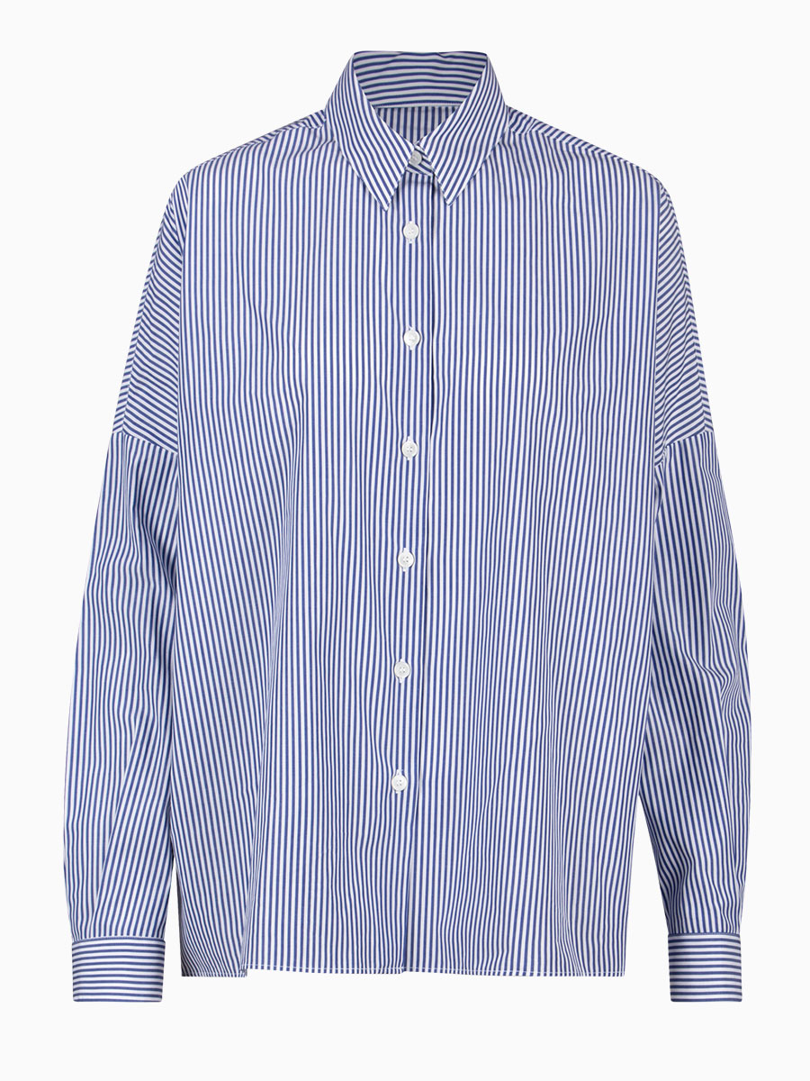 Oversize-Bluse mit Streifen von REYER