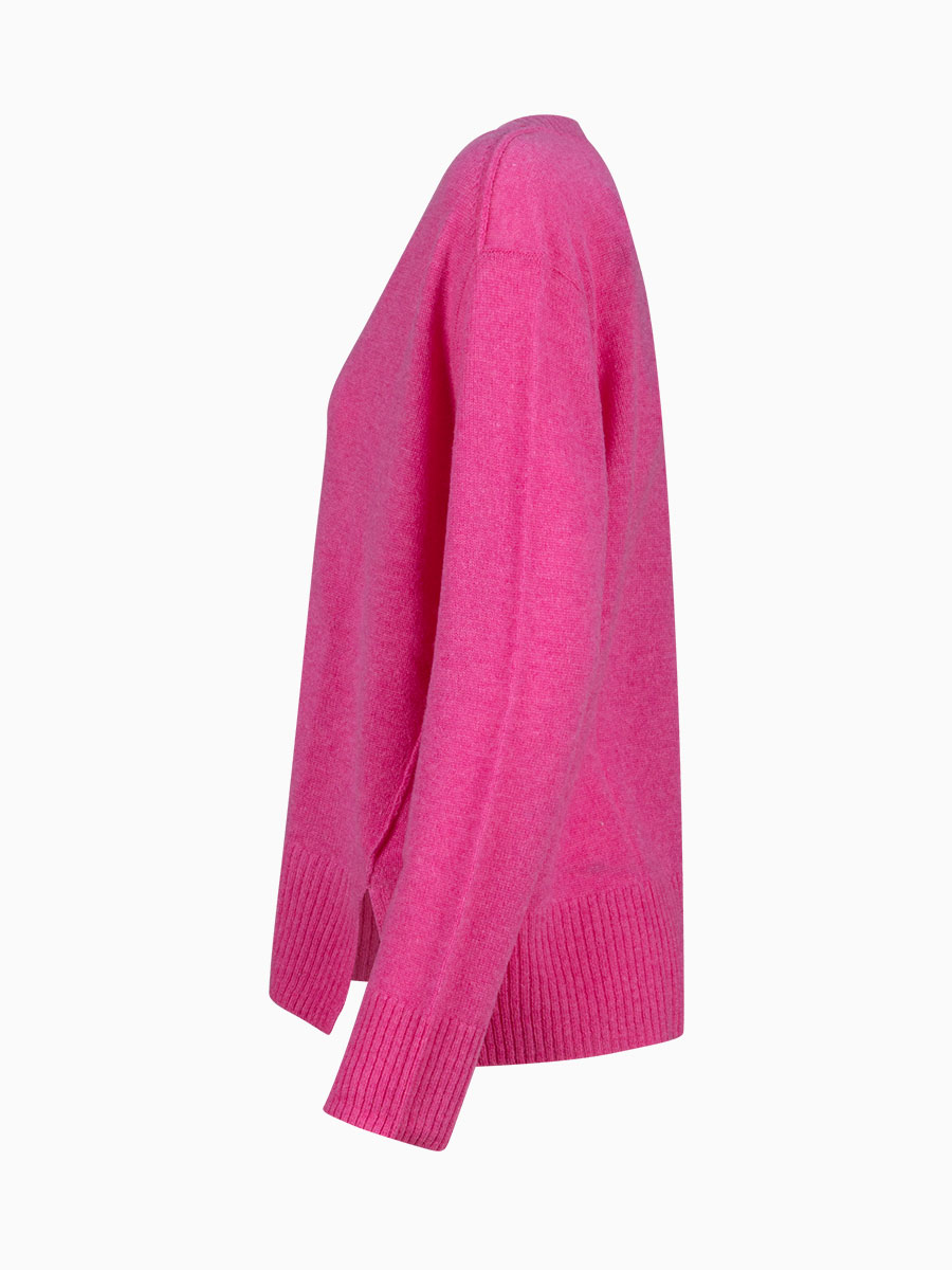Kaschmir-Pullover pink von The Mercer NY