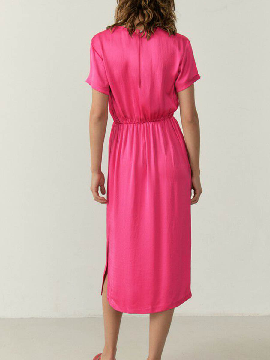 Midi-Kleid WIDLAND magenta von American Vintage
