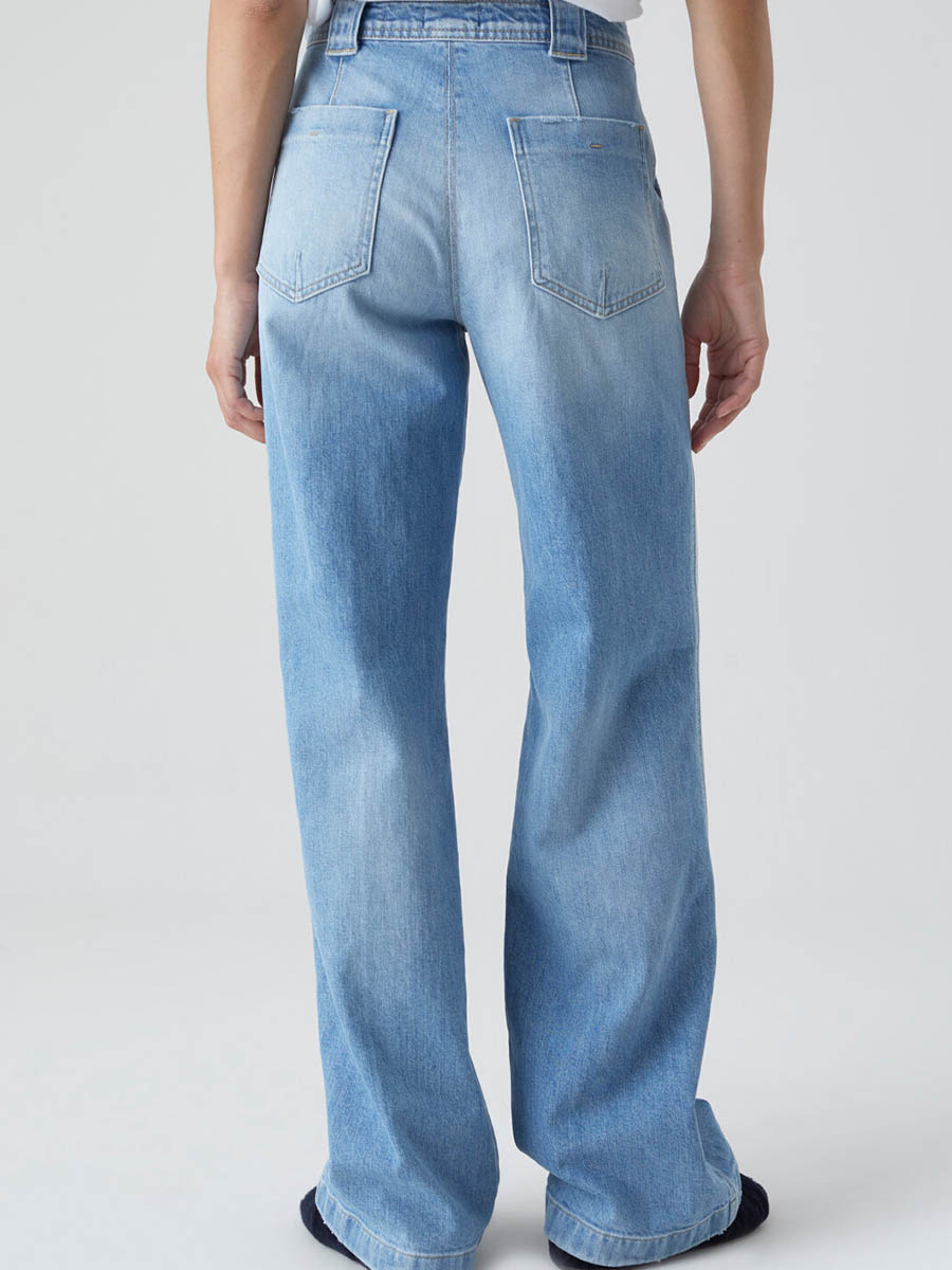 Wide-Leg Jeans ARIA blau von Closed
