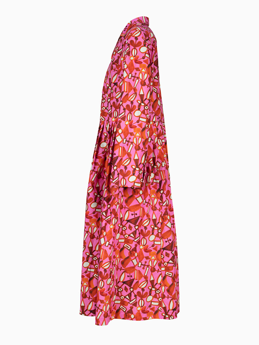 Maxi-Kleid mit Print von Odeeh