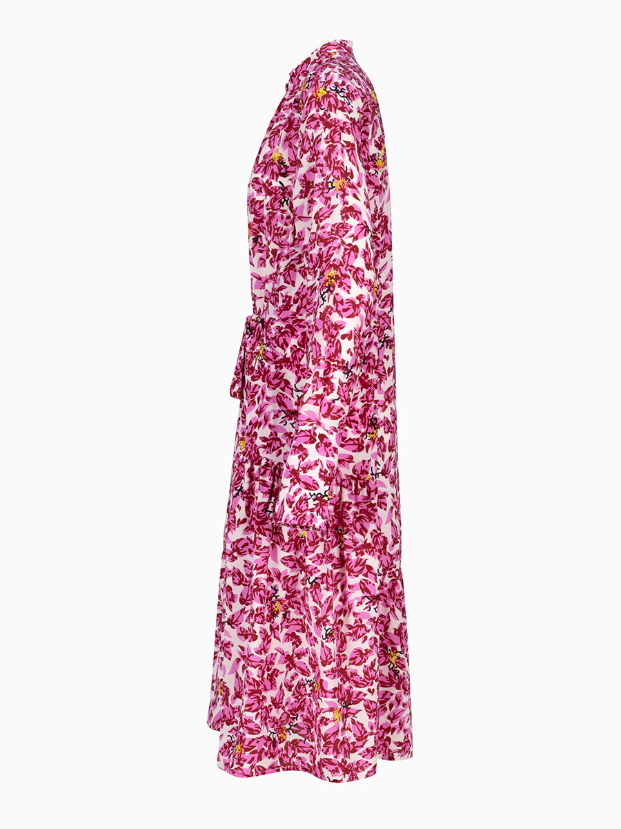 Midi-Seidenkleid FAV rosa von AnAn Londree