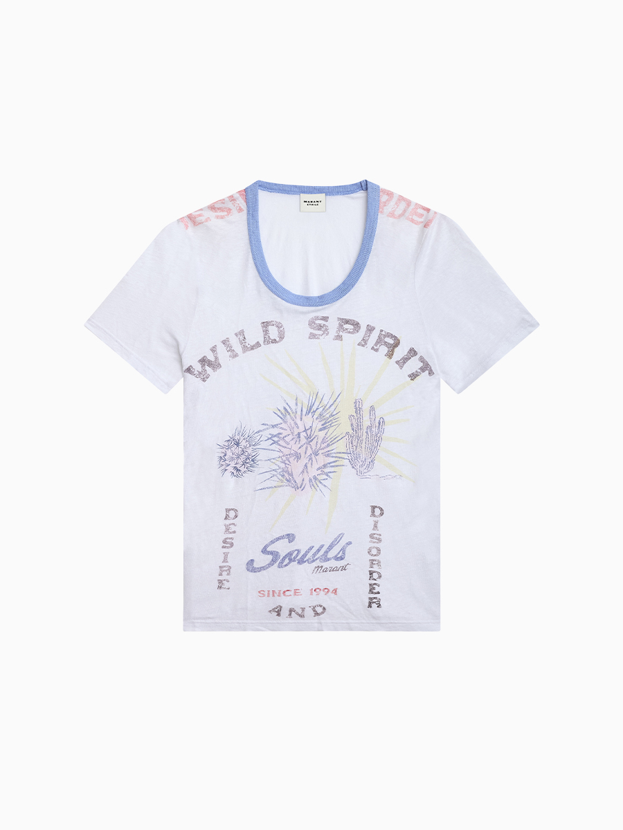 T-Shirt KILIAN in Weiß von Isabel Marant Etoile