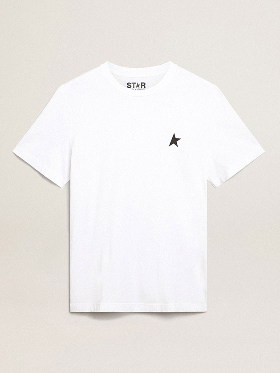 T-Shirt mit Print von GOLDEN GOOSE