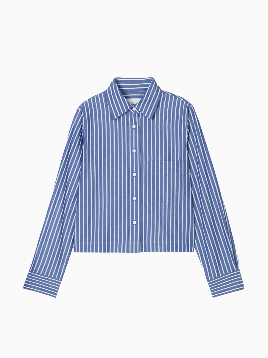 Bluse blau gestreift von CLOSED