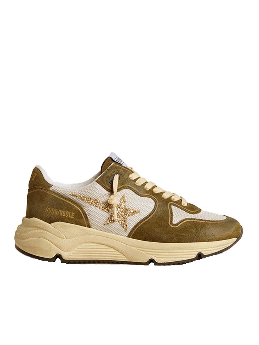 Sneaker RUNNING SOLE in Grün von GOLDEN GOOSE