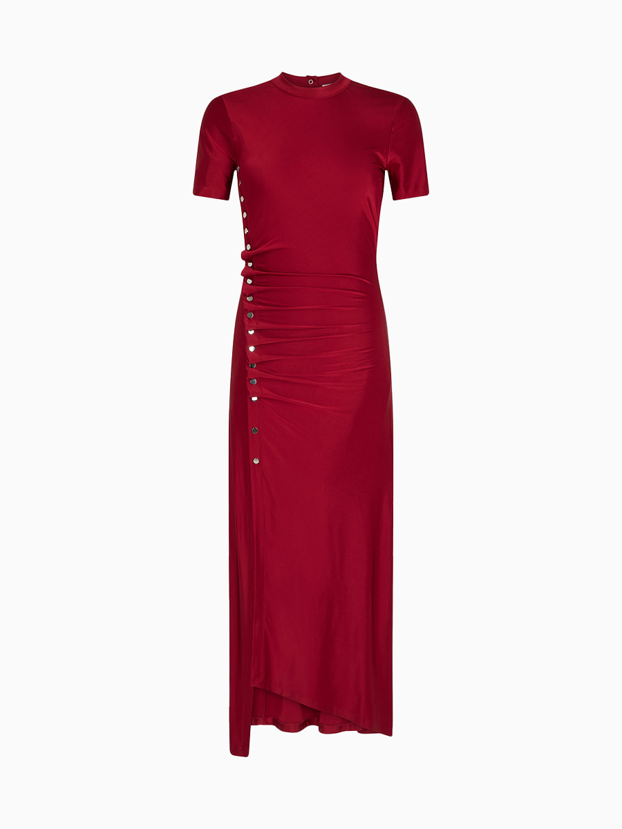 Maxi-Kleid in Rot von RABANNE
