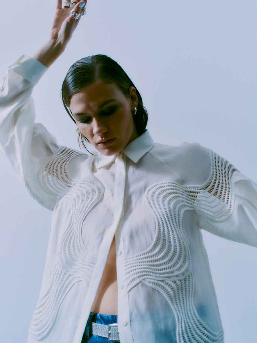 Bluse MOLLY von COPENHAGEN MUSE