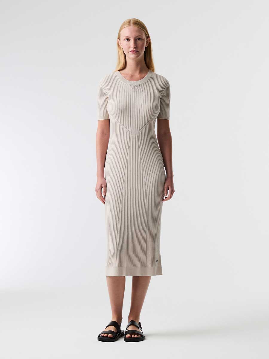 Midi-Kleid FANYO in Creme von AlphaTauri