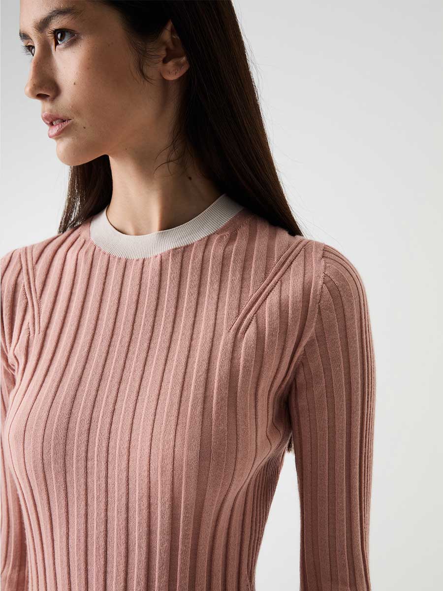 Kaschmir-Pullover FONELO in Rosa von AlphaTauri