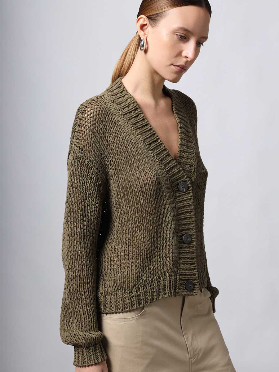 Cardigan BOXY von ROBERTO COLLINA