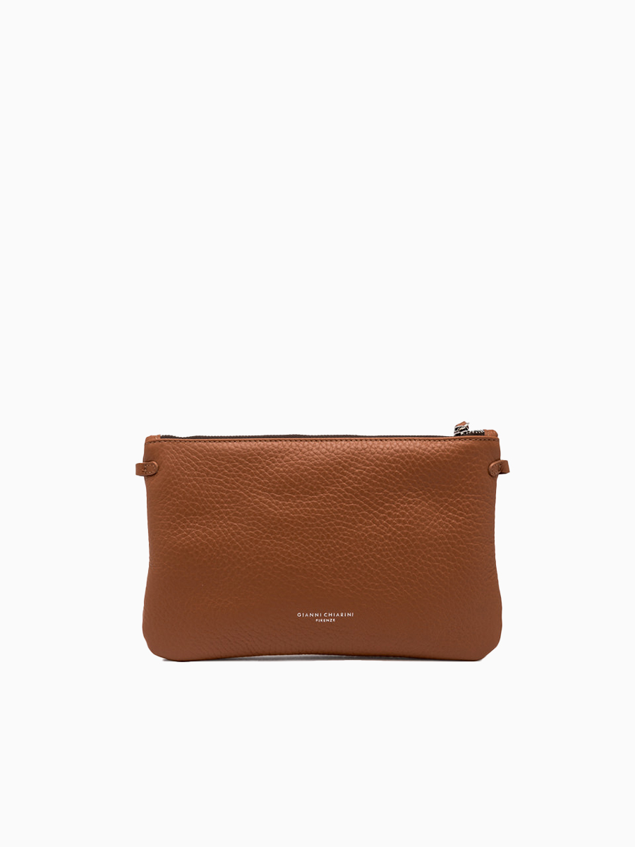 Clutch HERMY in Camel von Gianni Chiarini