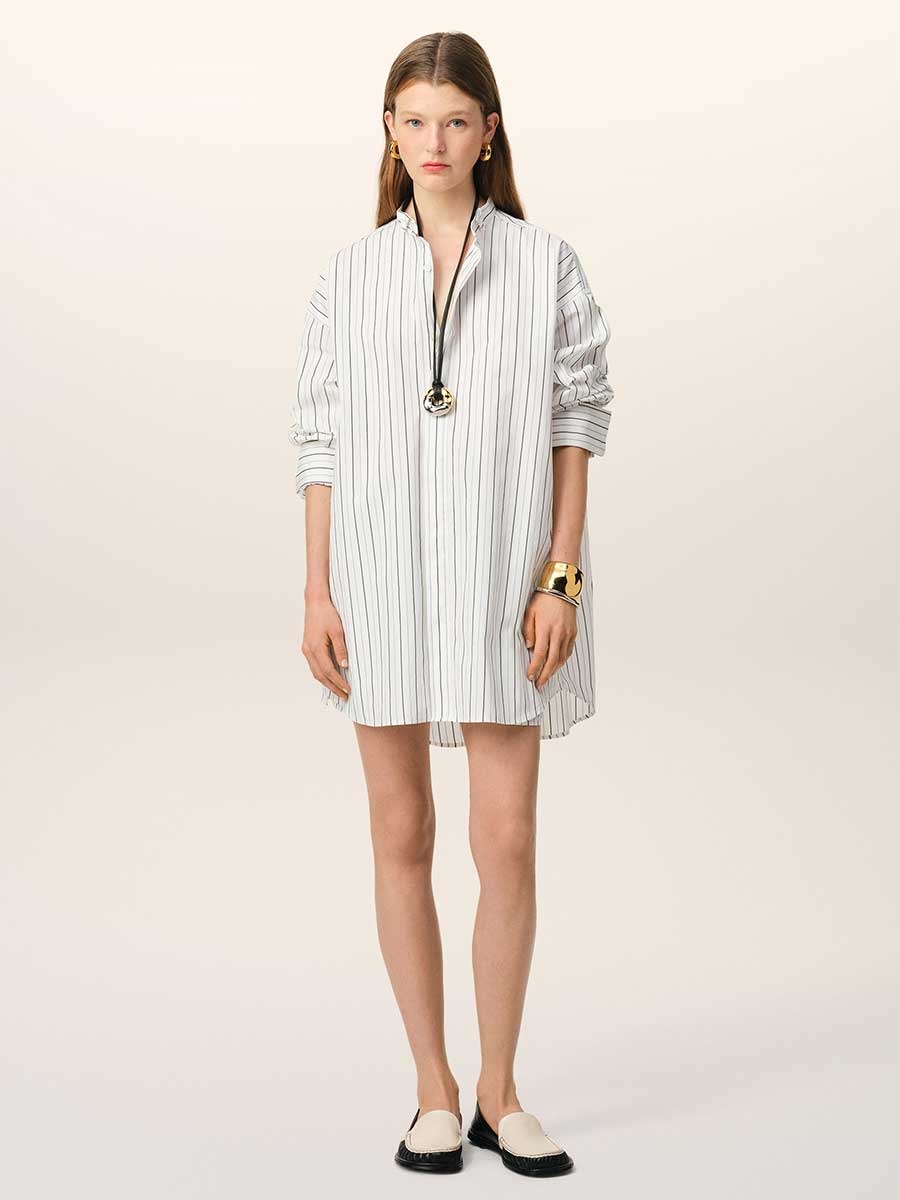 Bluse mit Streifen von AMI PARIS