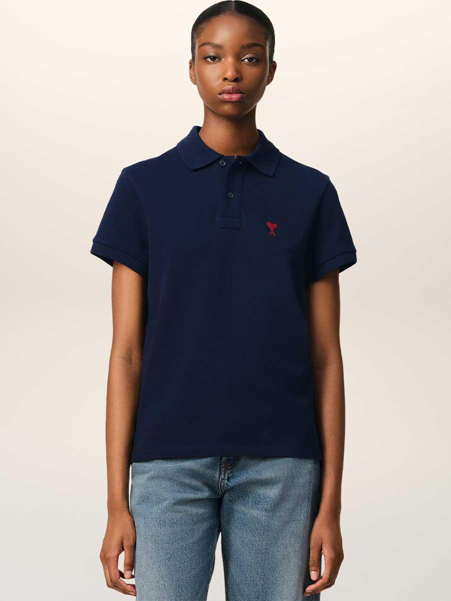 Polo mit Logo von AMI PARIS
