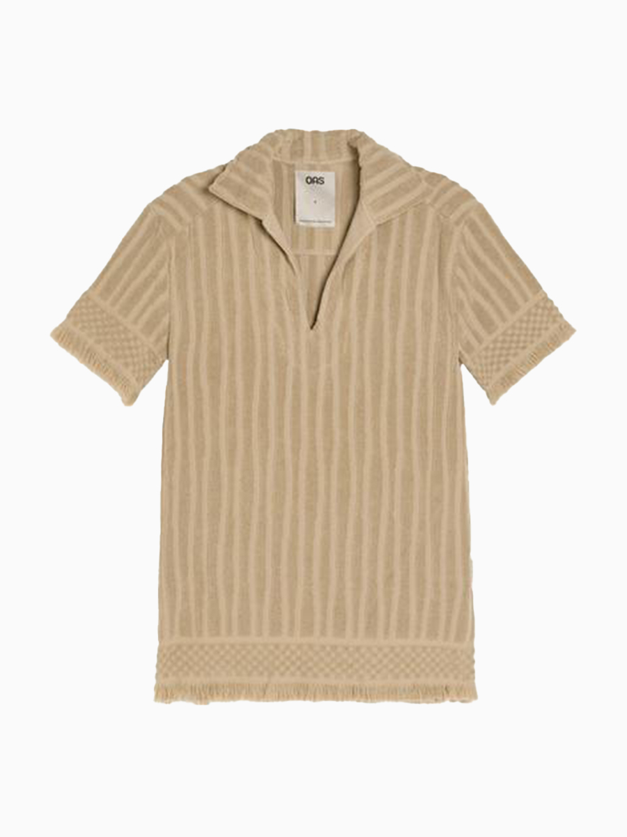 Frottee-Kleid AYA in Beige von OAS