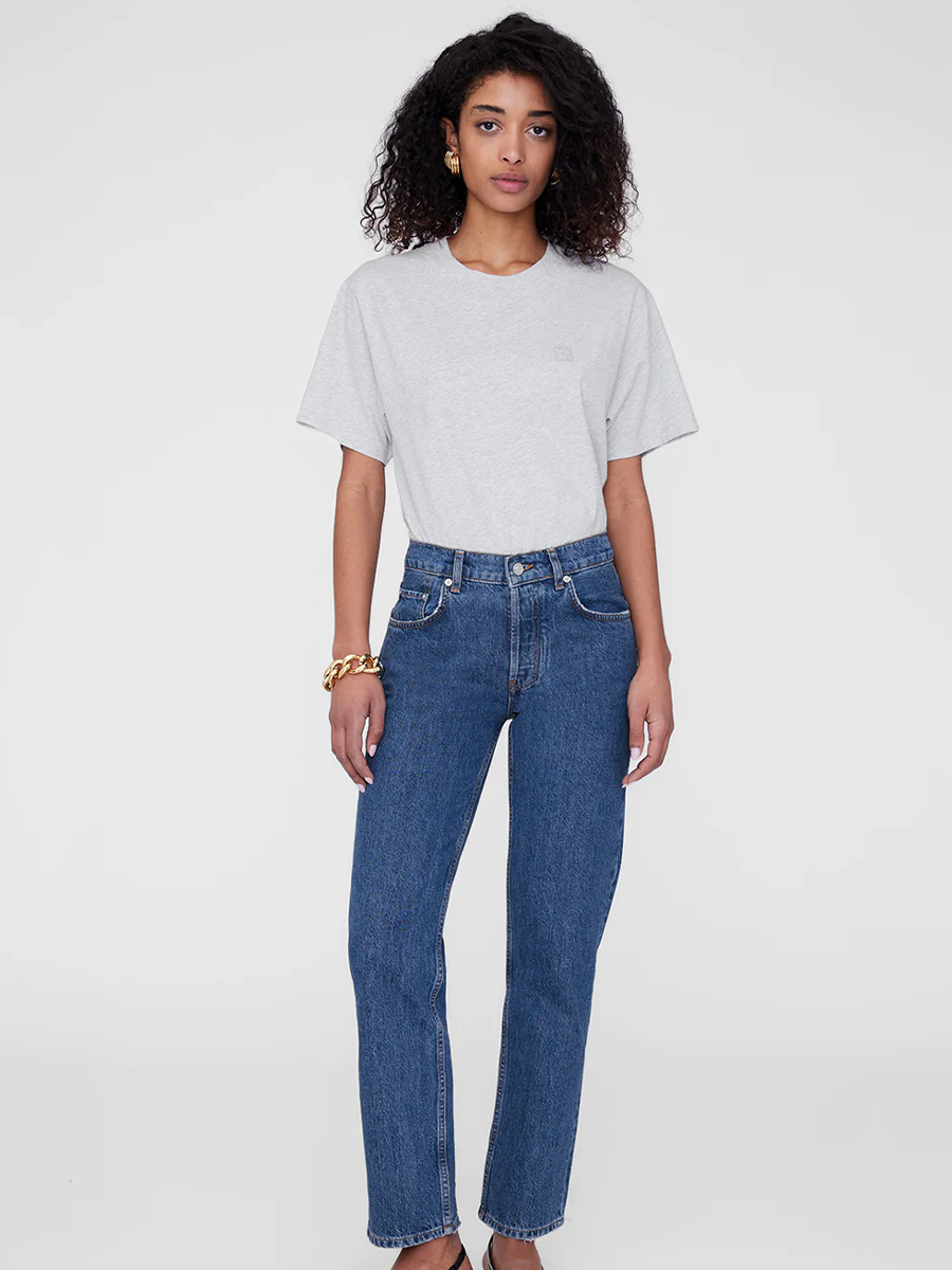 T-Shirt LILI in Grau von Anine Bing