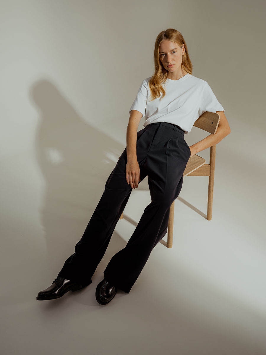 Bundfaltenhose NOA von ROSSI