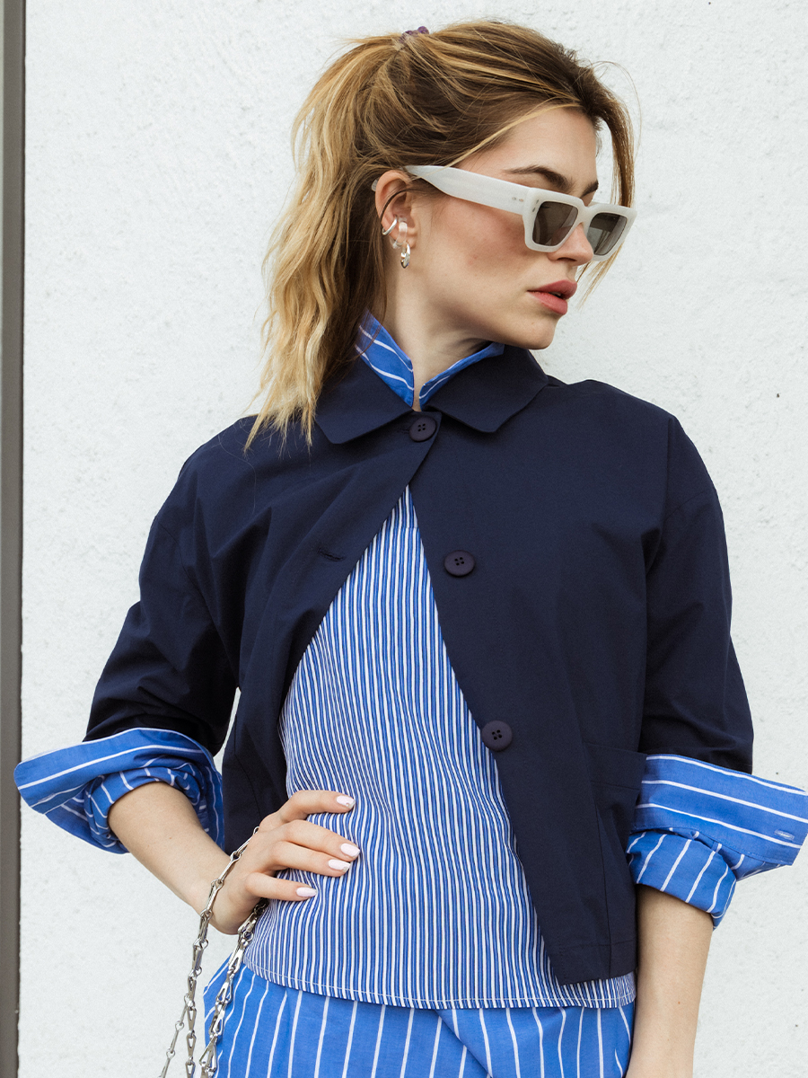 Jacke in Dunkelblau von NIU