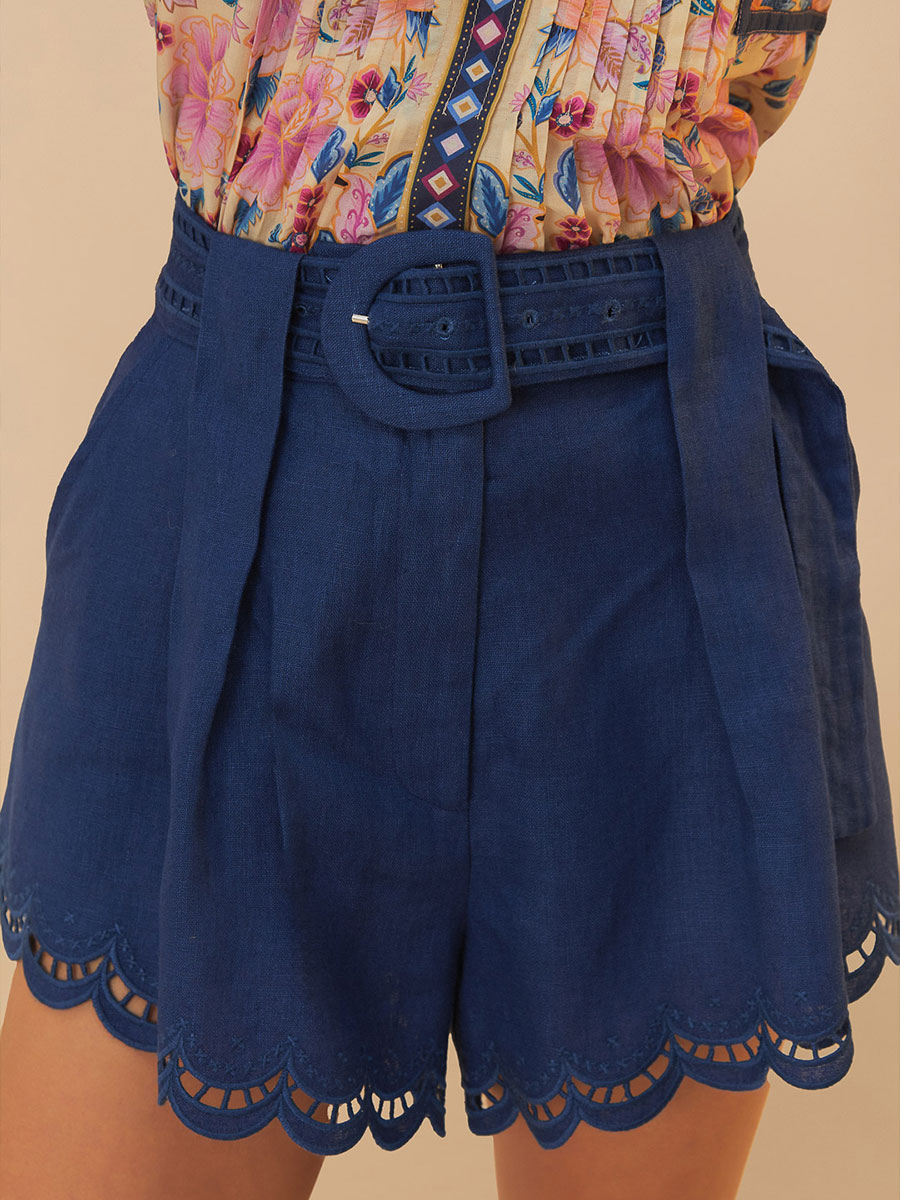 Shorts in Blau von Farm Rio