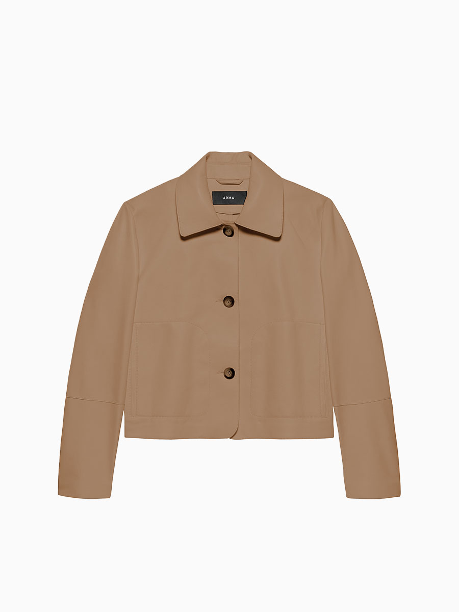Lederjacke EMY in Beige von ARMA