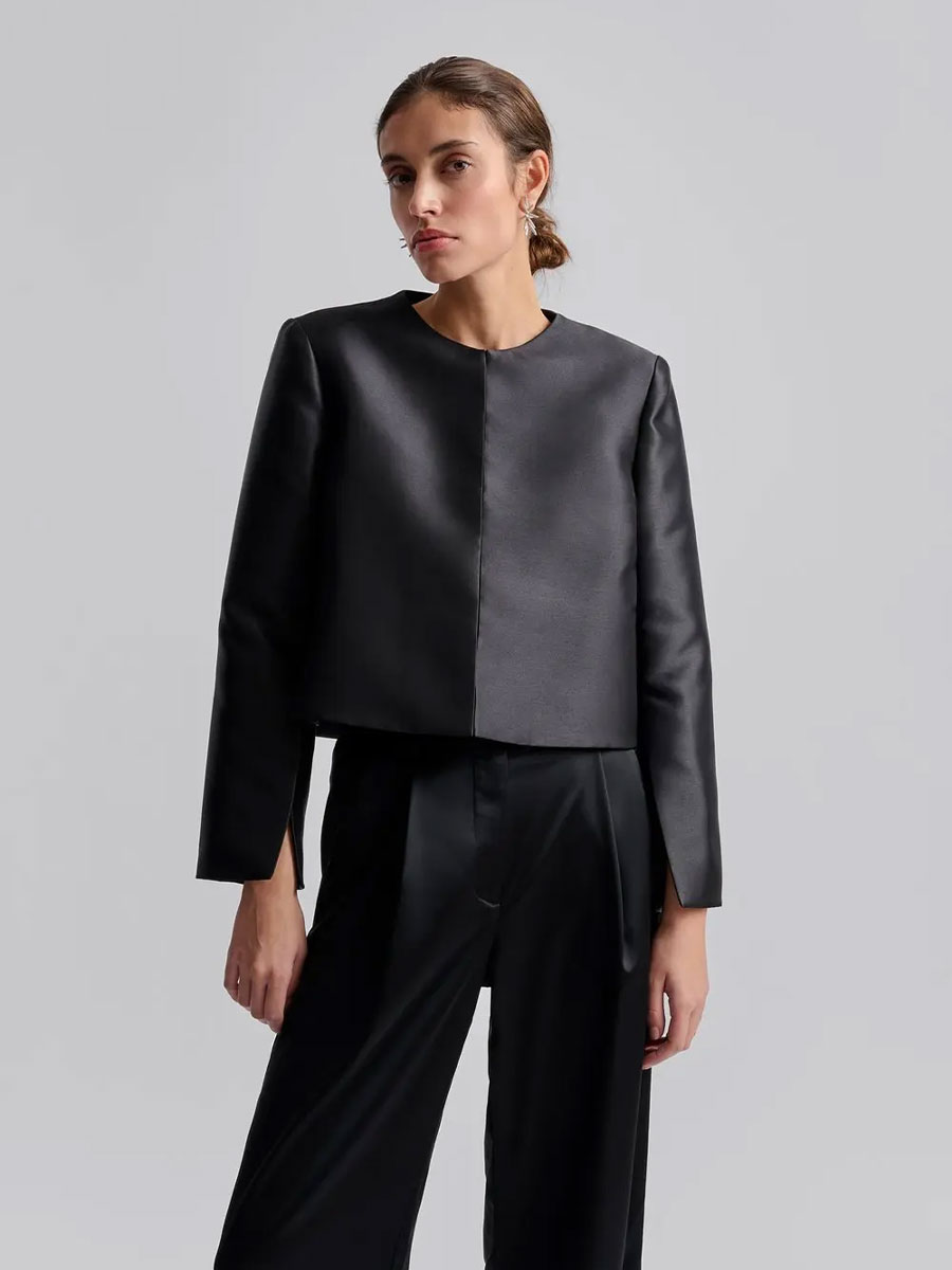 Bluse RUTHIE in Schwarz von MALINA
