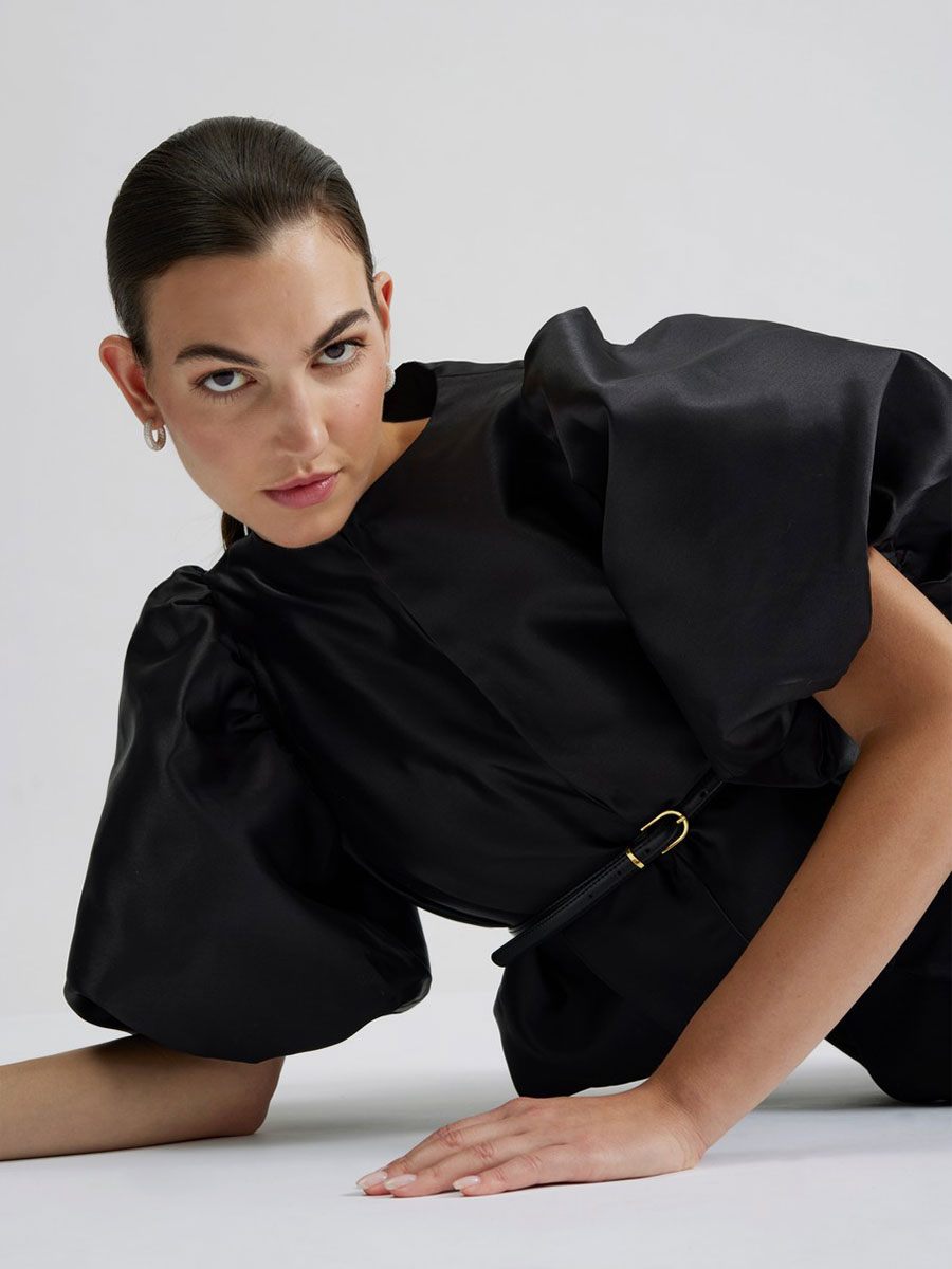 Bluse CLEO in Schwarz von MALINA