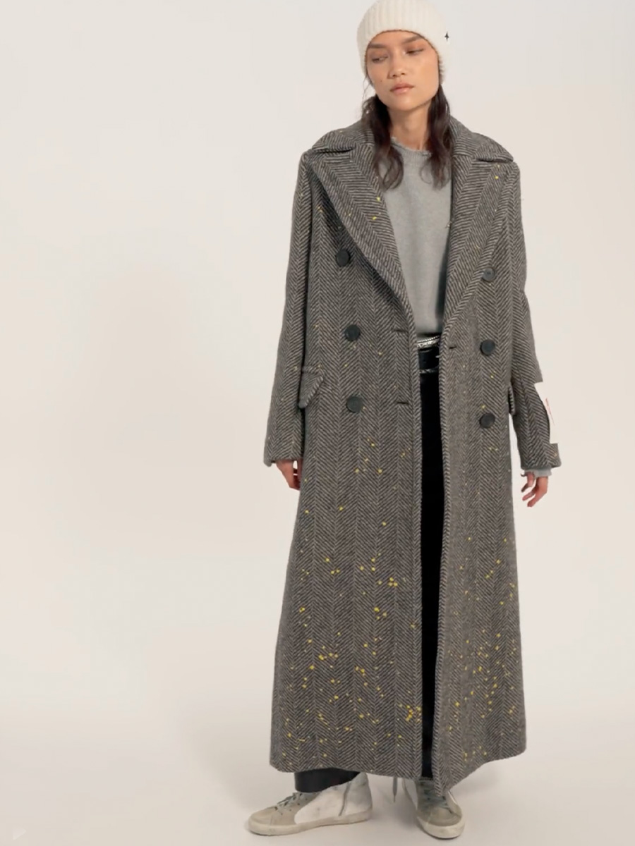 Wollmantel von Golden Goose