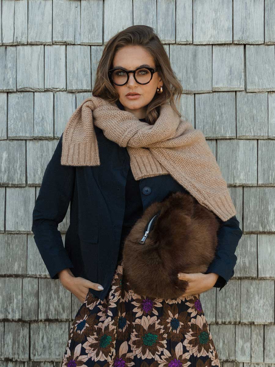 Pouch JUMBO NOOR MINK von APPARIS