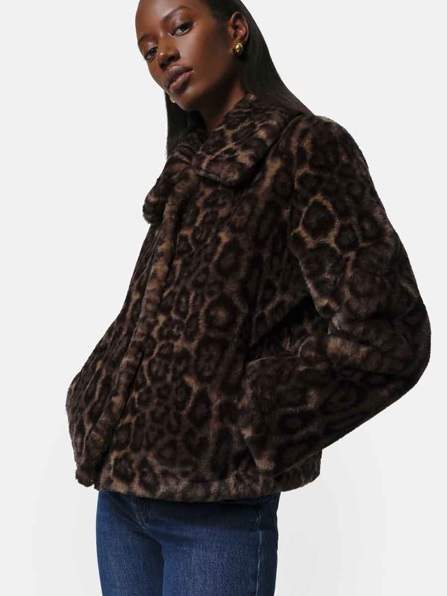 Faux-Fur Jacke ELIS LEO von APPARIS