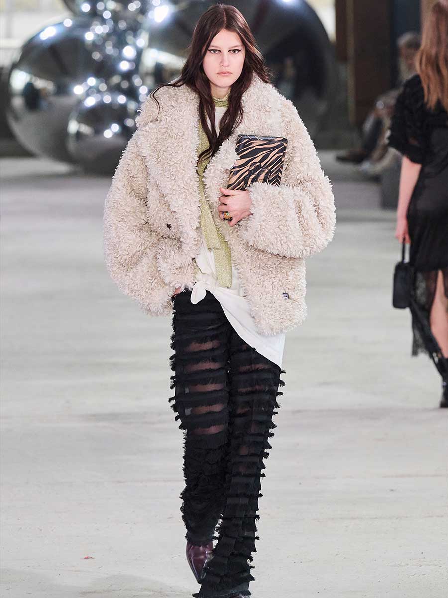 Faux-Fur Jacke LESTINE von MUNTHE