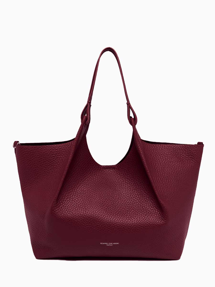 Shopper DUA Bordeauxrot von GIANNI CHIARINI
