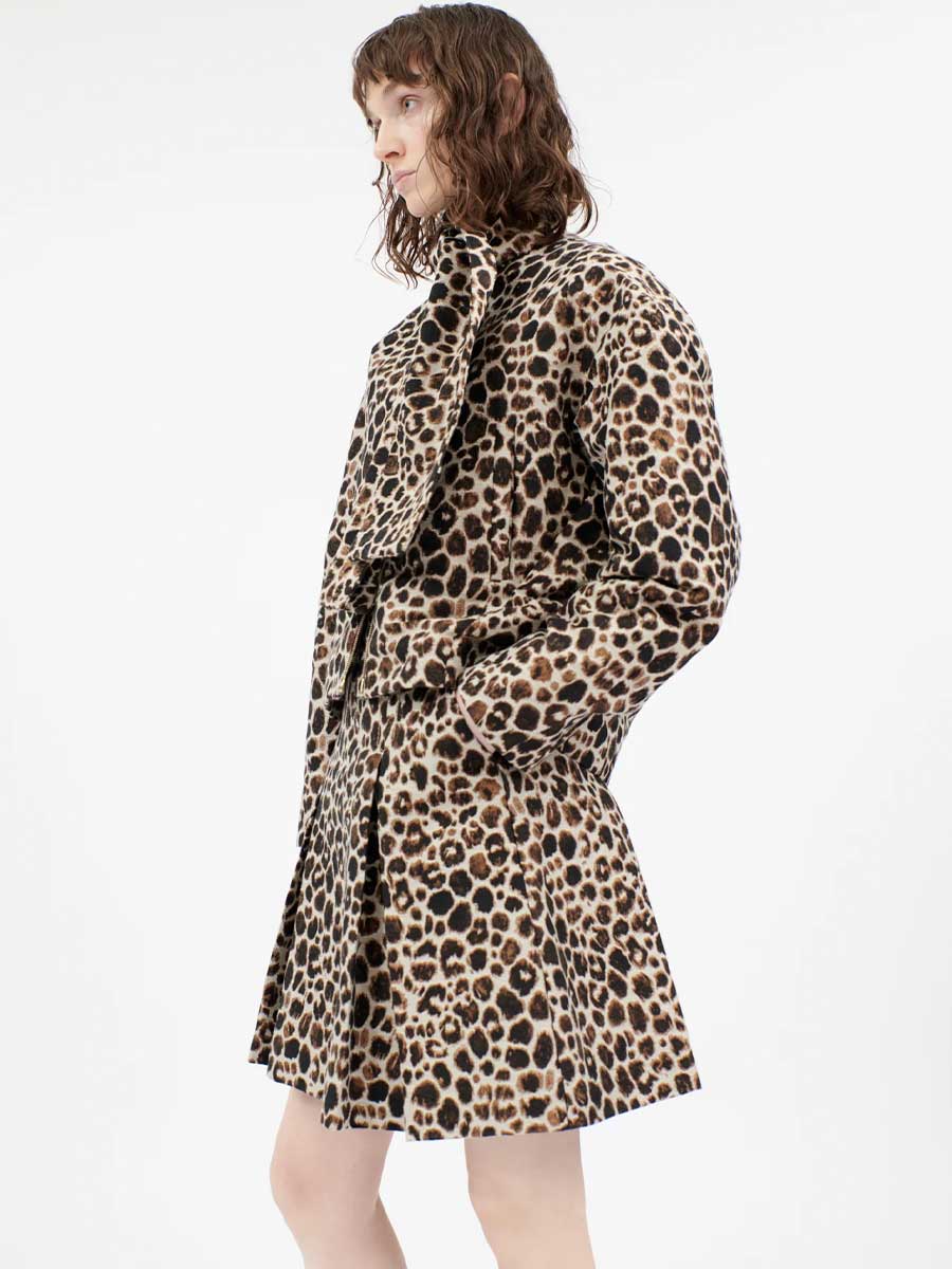 Jacke mit Leo-Print von ODEEH Jacke mit Leo-Print von ODEEH