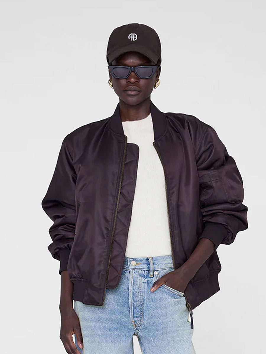 Baseball Cap JEREMY in Braun von Anine Bing