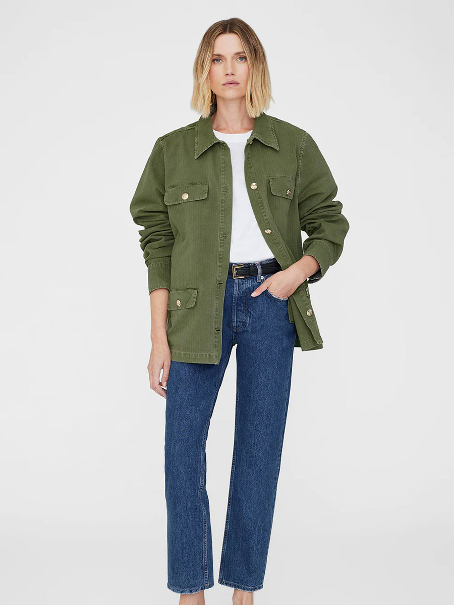 Jacke in Grün von Anine Bing