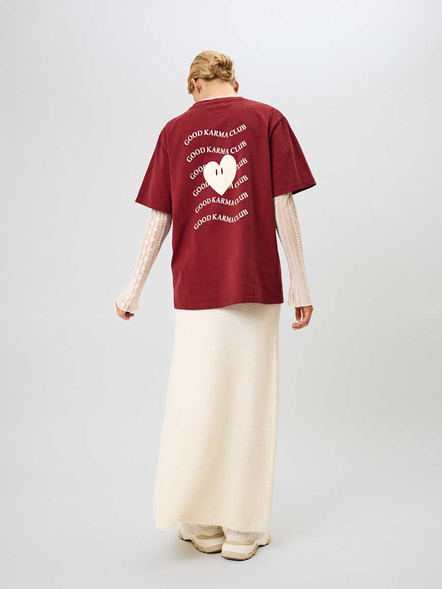 Boyfriendshirt GOOD KARMA von OH APRIL