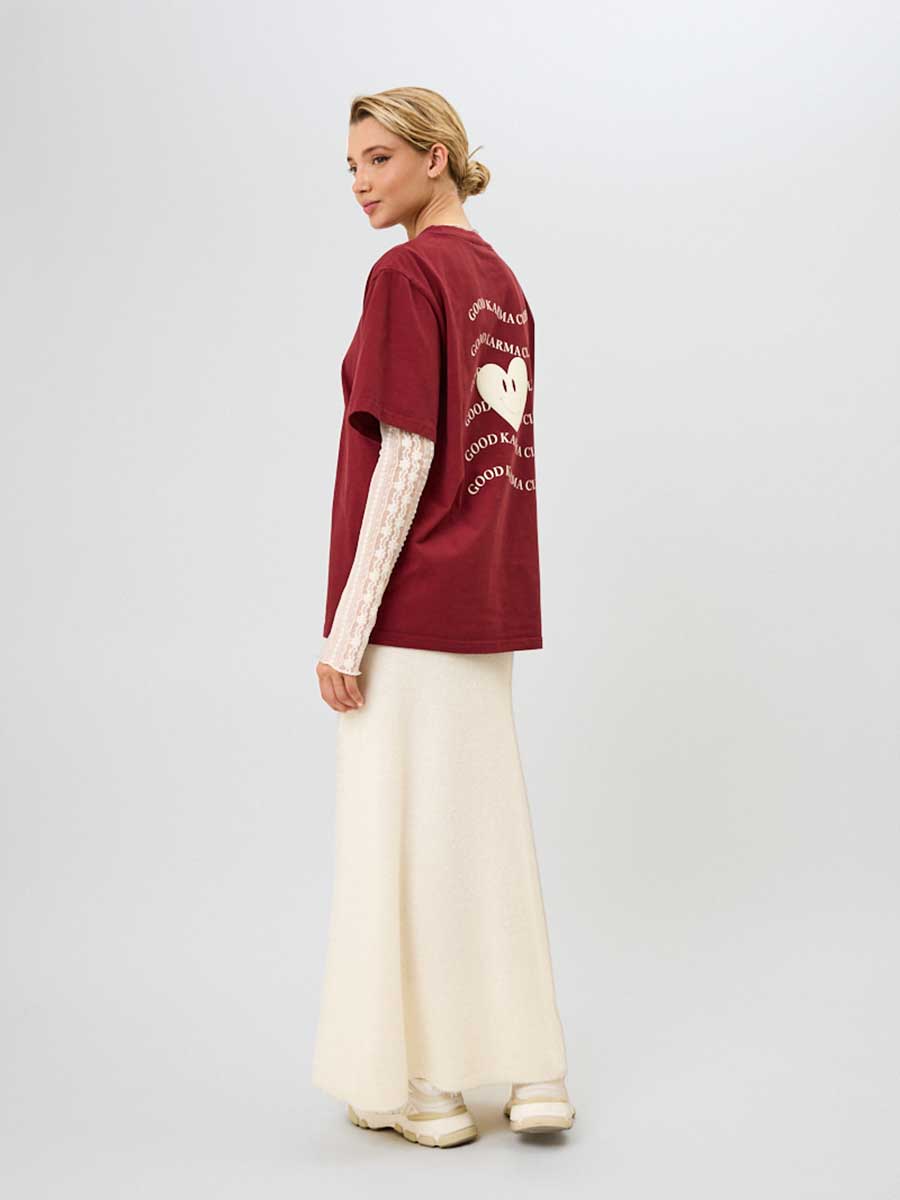 Boyfriendshirt GOOD KARMA von OH APRIL Boyfriendshirt GOOD KARMA von OH APRIL