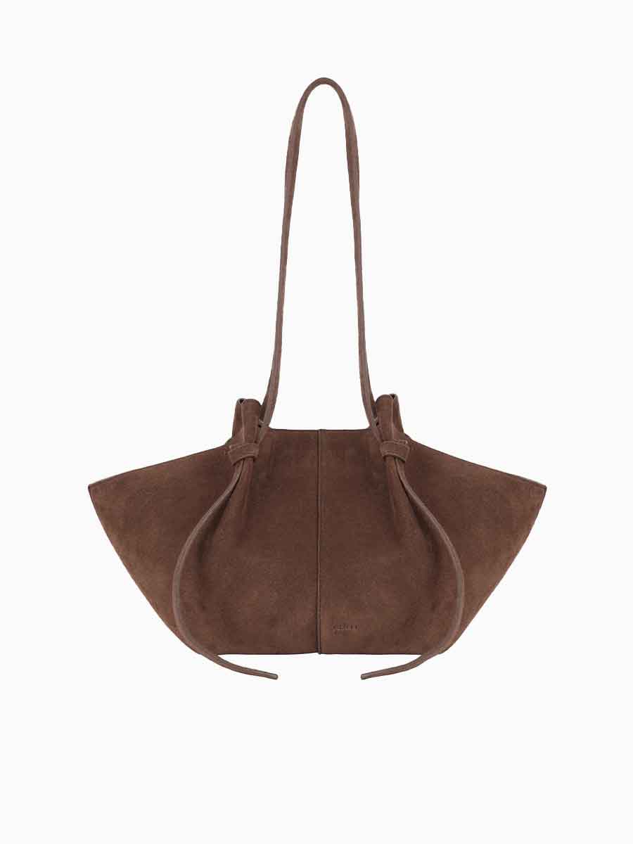 tote Bag MOCHI SMALL in Schokobraun von YUZEFI