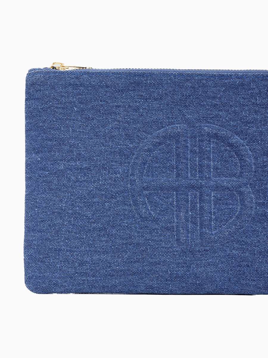 Denim-Clutch LILY von Anine Bing