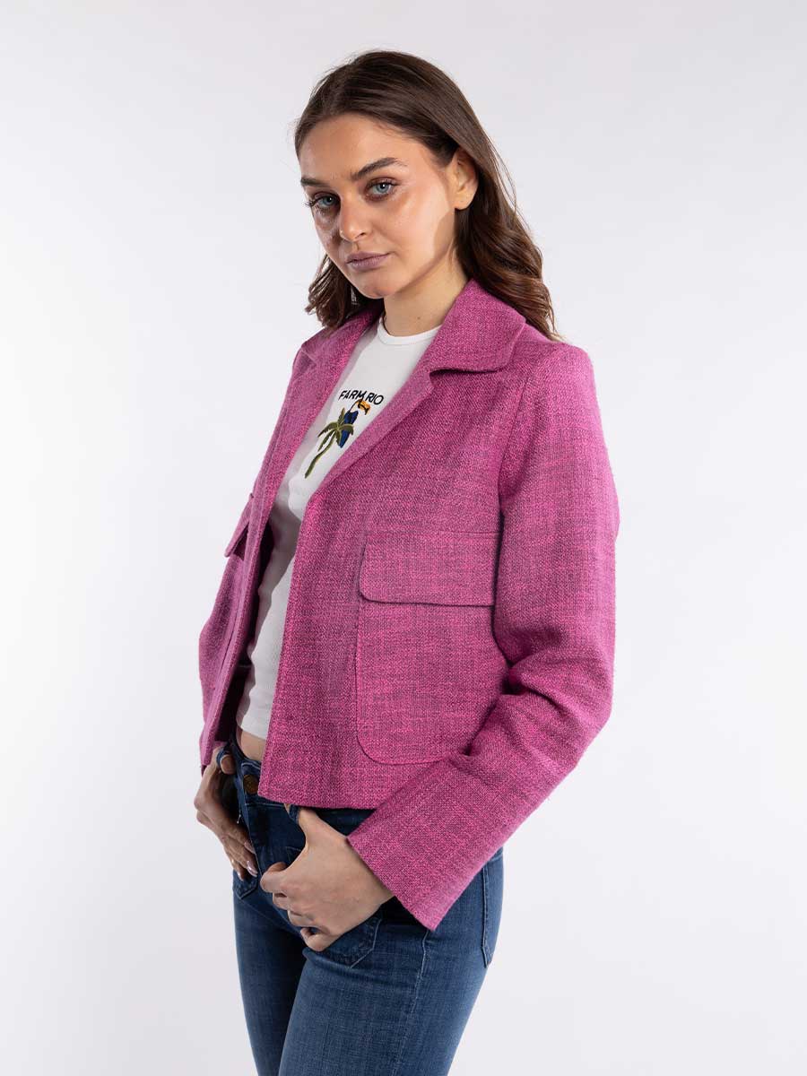 Blazer in Pink von ODEEH Blazer in Pink von ODEEH