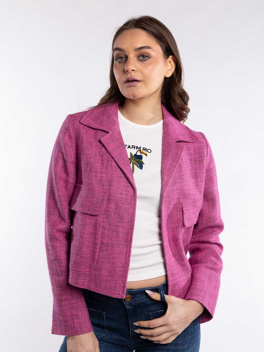 Blazer in Pink von ODEEH Blazer in Pink von ODEEH