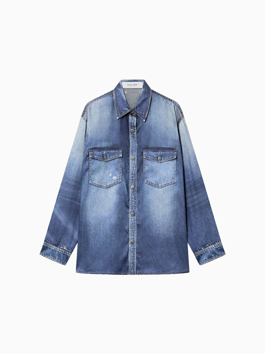 10061675 Jeanshemd von GOLDEN GOOSE