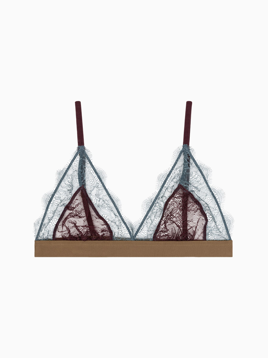 BH LOVE LACE in Bordeaux von Love Stories