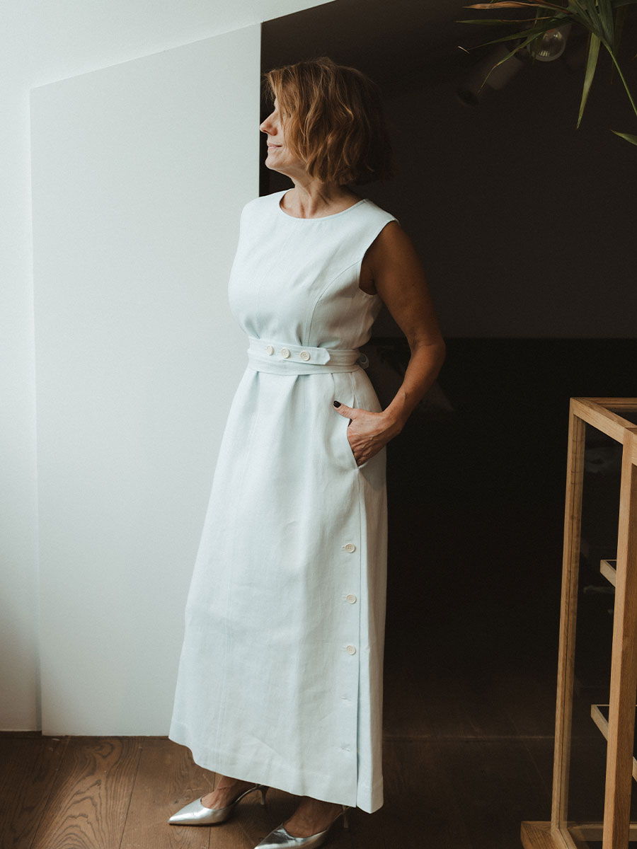 Leinenkleid von OROTON