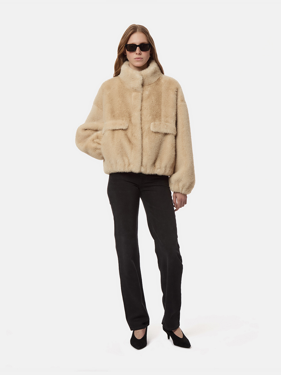 Faux Fur Bomberjacke IRIS von APPARIS