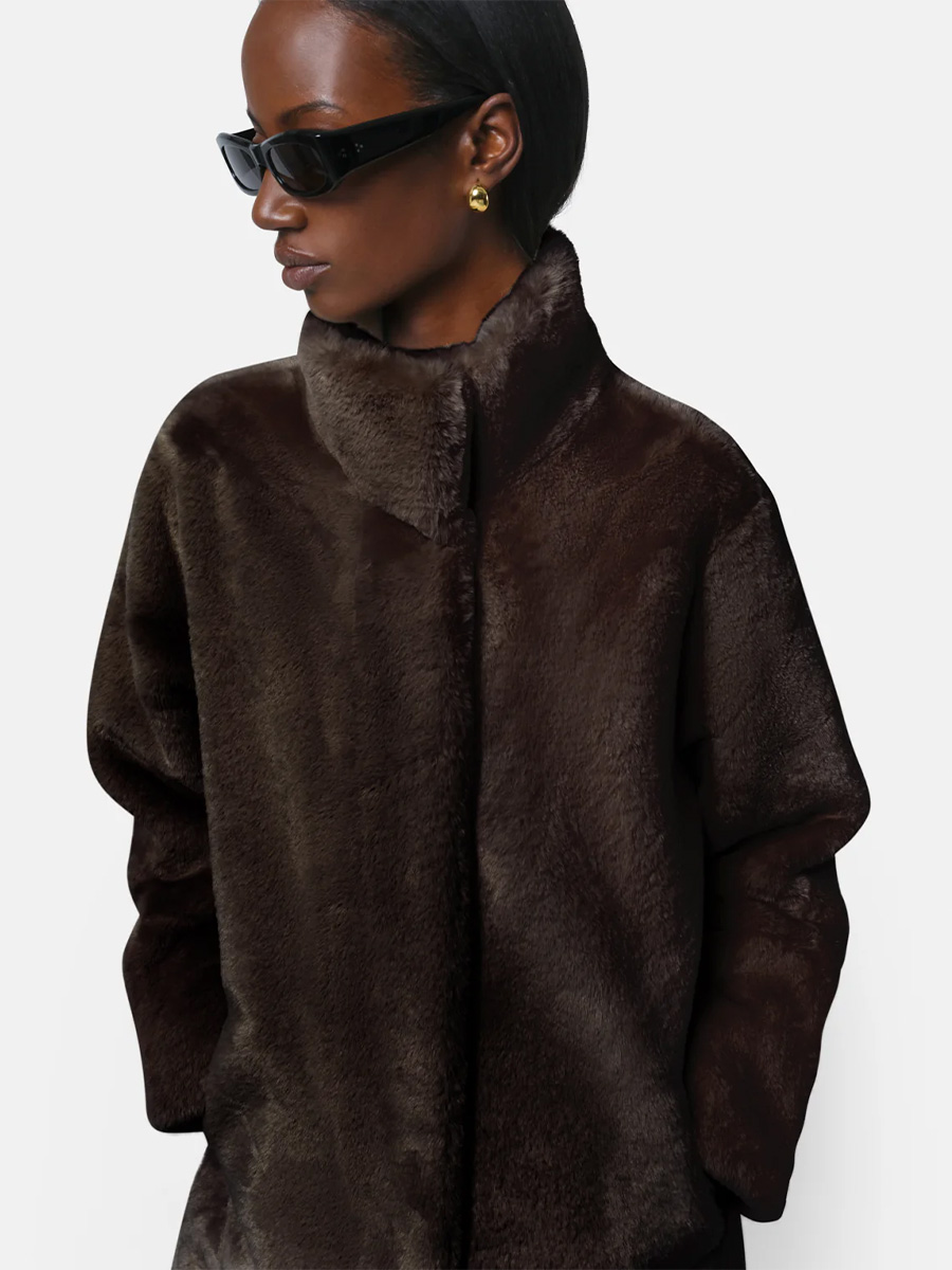 Faux Fur Mantel BLAIR von APPARIS