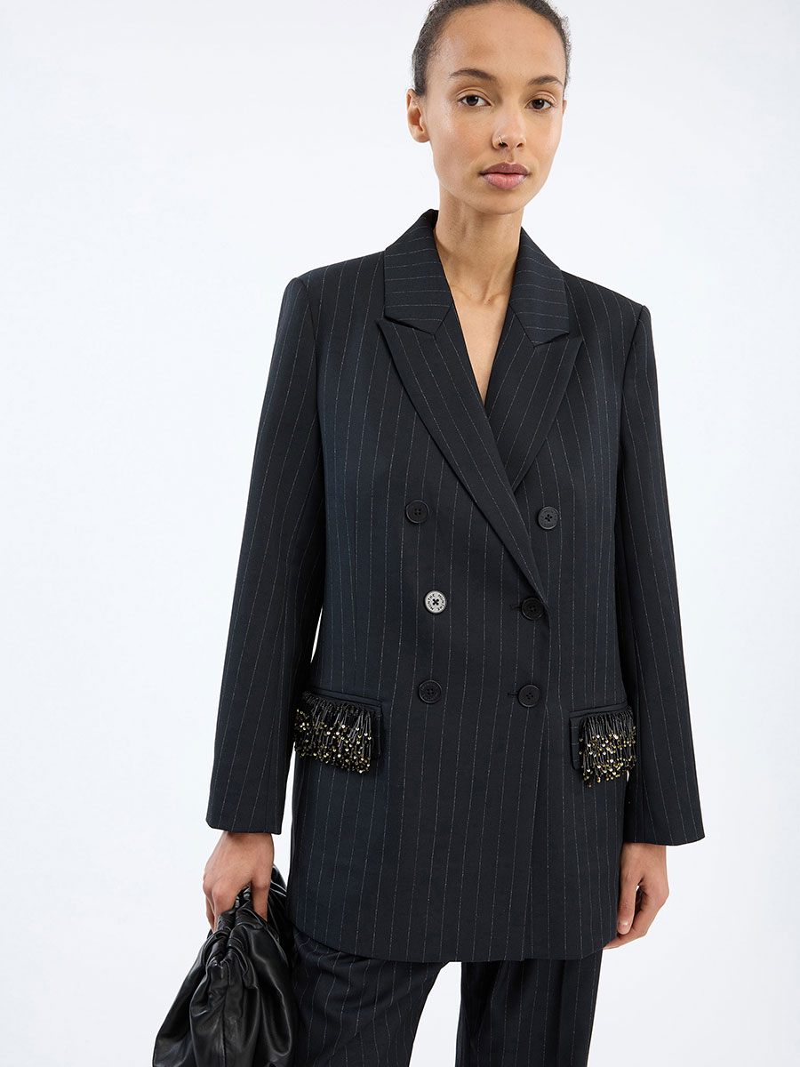 10062734-3 Nadelstreifblazer VIRIONICSNadelstreifblazer VIRIONICS von MUNTHE von MUNTHE