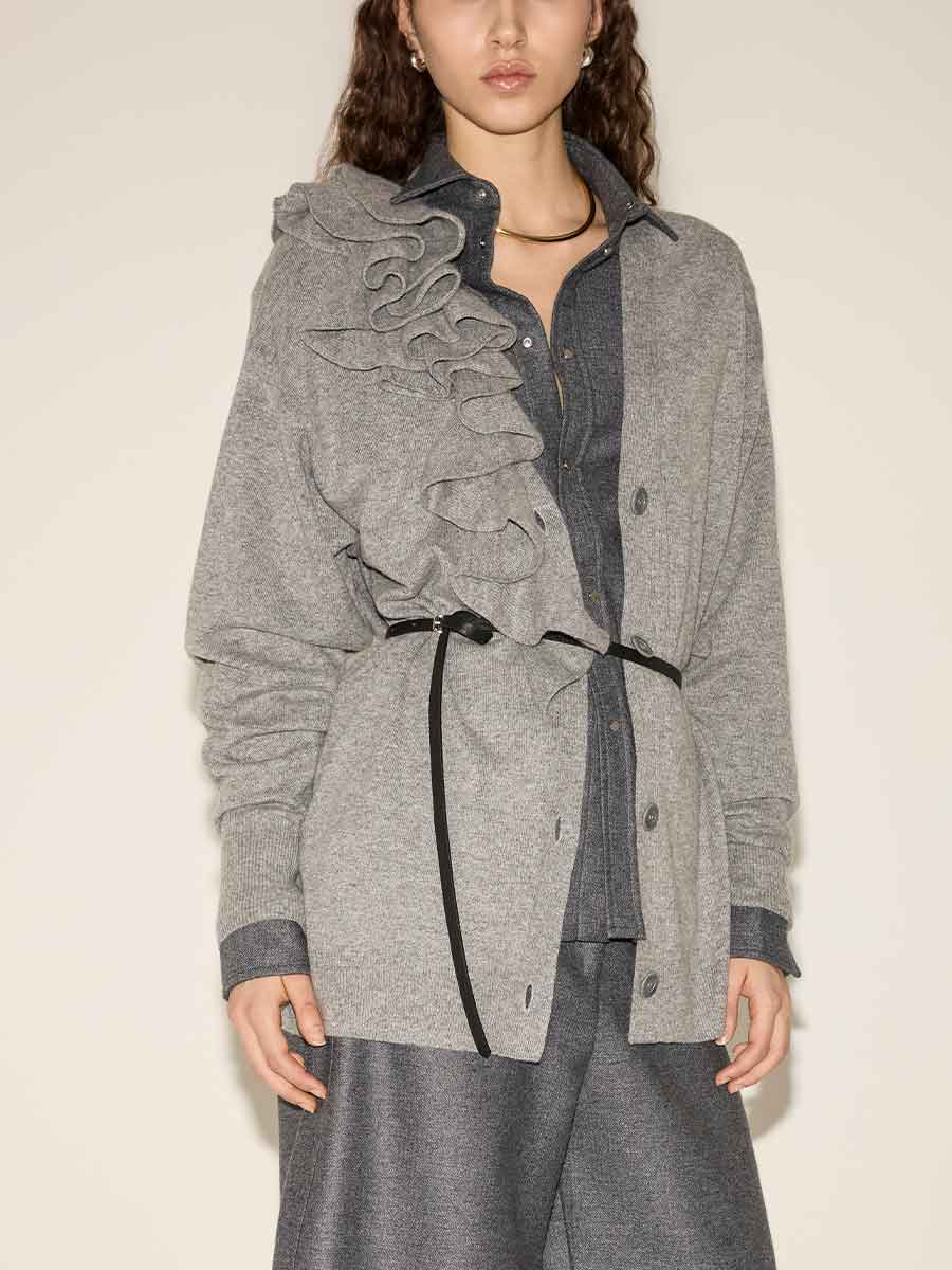 Rüschencardigan von (nude)